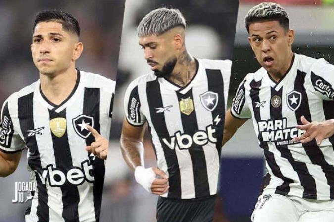 Botafogo terá três desfalques importantes em jogo decisivo diante do Estudiantes, da Argentina - (crédito: Foto: Vitor Silva/Botafogo) Botafogo terá três desfalques importantes em jogo decisivo diante do Estudiantes, da Argentina - (crédito: Foto: Vitor Silva/Botafogo)