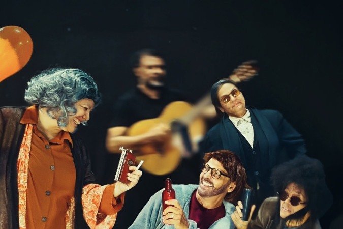 O absurdo marca a dramaturgia da peça