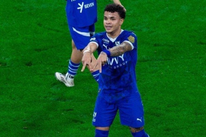 Kaio César marcou dois gols contra o Al-Orobah - (crédito: Foto: Divulgação/Al Hilal) Kaio César marcou dois gols contra o Al-Orobah - (crédito: Foto: Divulgação/Al Hilal)
