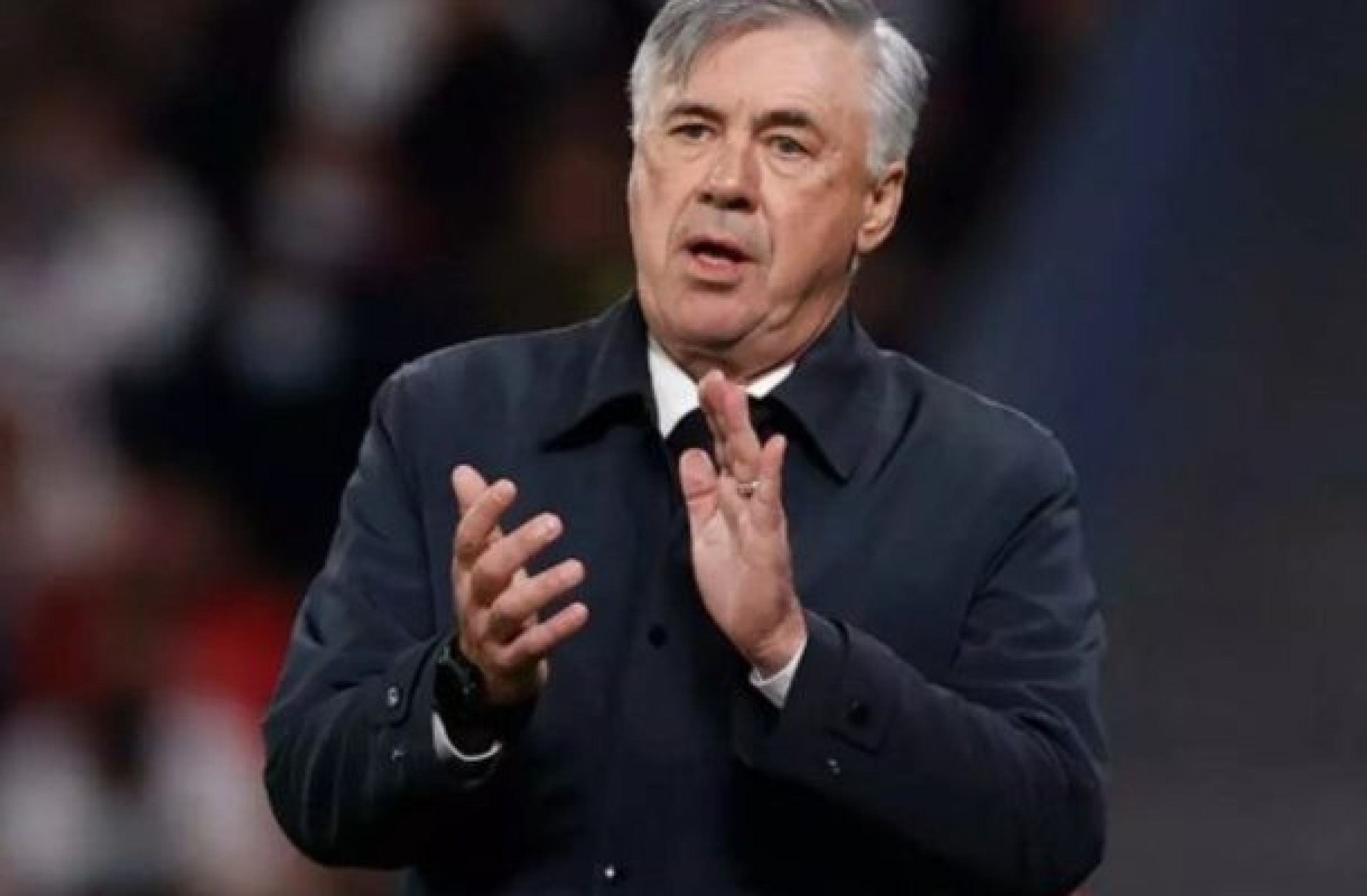Reunião da CBF com Ancelotti na Espanha definirá pré-lista de convocados