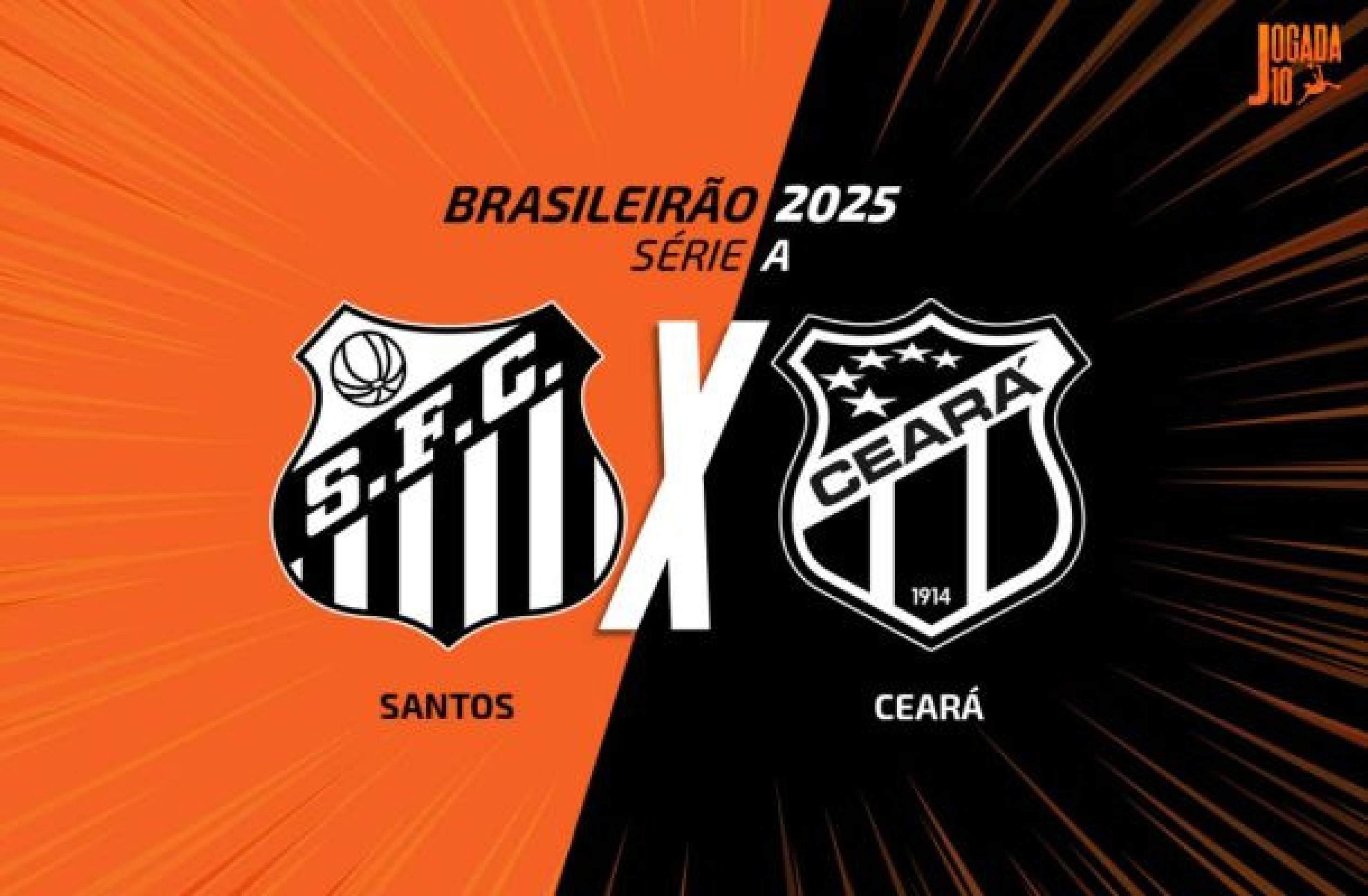 Santos x Ceará, AO VIVO, com a Voz do Esporte, às 18h30