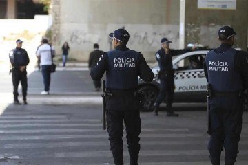 A capital federal teve 347 homicídios em 2023, o que representa uma taxa de 11 casos por 100 mil habitantes -  (crédito: José Cruz/Agência Brasil)