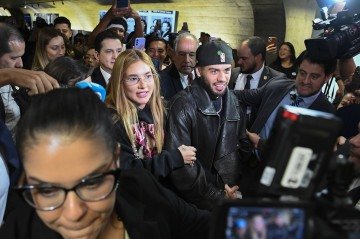A espetacularização do depoimento da influenciadora  Virgínia foi alvo de críticas -  (crédito:  Marcos Oliveira/Agência Senado)
