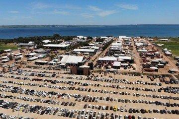 A 25ª edição da Feira de Tecnologia Agropecuária do Tocantins (Agrotins), que teve início nesta terça-feira (13/5), no Parque Agrotecnológico Engenheiro Agrônomo Mauro Mendanha, em Palmas, pretende gerar cerca de R$ 4,2 bilhões em negócios.  -  (crédito: Aldivan Nogueira/Divulgação)