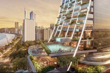 A construção do Senna Tower deve ser concluída em 2033
 -  (crédito: Divulgação / FG Empreendimentos)