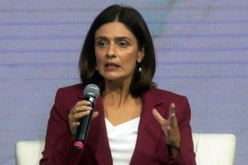 Larissa Rodrigues participou, nesta terça-feira (13/5), do evento CB Talks: Os desafios da agenda de minerais estratégicos para o Brasil -  (crédito: Ed Alves/CB/D.A Press)