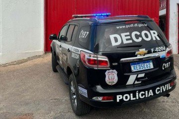 nove mandados de busca e apreensão e 23 de sequestros de bens, sendo sete
imóveis e 16 veículos -  (crédito: PCDF)