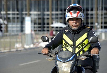 João Ferreira, o Índio: fundador do Instituto Duas Rodas, ONG que luta por melhorias das condições de vida dos motoqueiros acidentados
 -  (crédito:  Marcelo Ferreira/CB/D.A Press)