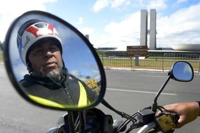  13/03/2025 Crédito: Marcelo Ferreira/CB/D.A Press. Brasil. Brasília - DF - Acidente no trabalho, João Ferreira dos Santos Junior (entregador)