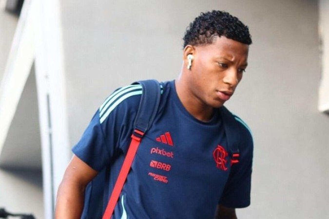 Plata segue com edema ósseo no joelho - (crédito: Foto: Gilvan de Souza / Flamengo) Plata segue com edema ósseo no joelho - (crédito: Foto: Gilvan de Souza / Flamengo)