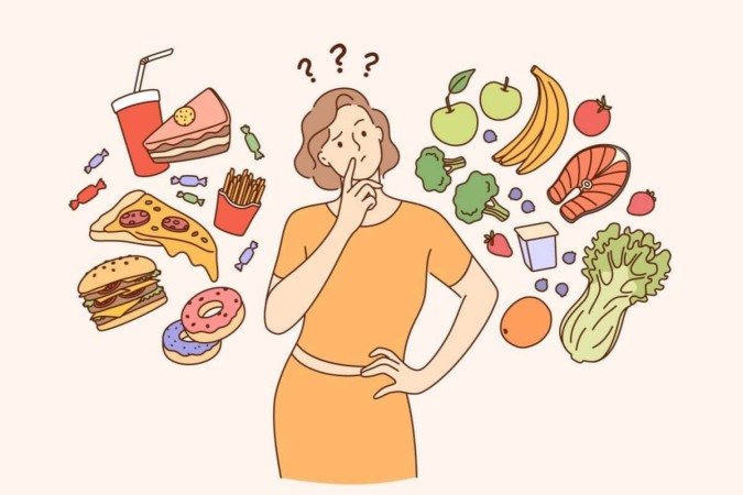 A alimentação pode acelerar o relógio biológico (Imagem: Vectorium | Shutterstock) - (crédito: EdiCase) A alimentação pode acelerar o relógio biológico (Imagem: Vectorium | Shutterstock) - (crédito: EdiCase)