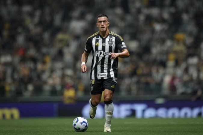 CUELLO: O time parece depender de suas ações pela lateral do campo, atuando como ponta. No entanto, foi pouco eficiente neste jogo contra o Fluminense. Além disso, levou o terceiro amarelo e ficará de fora do clássico contra o Cruzeiro. NOTA: 4,5. Foto: Pedro de Souza/Atlético