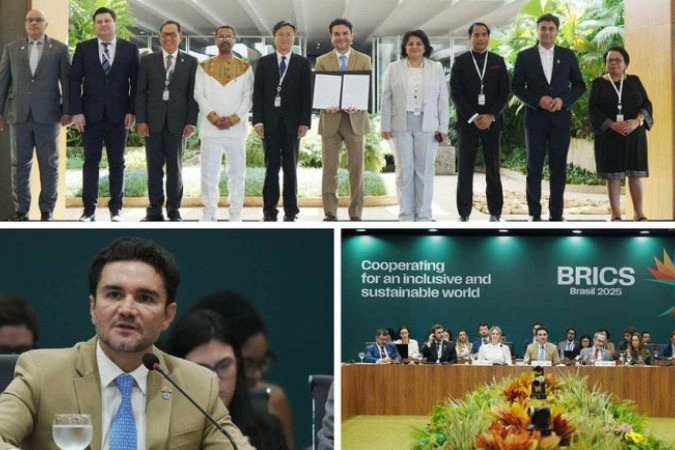 Reunião de ministros do Turismo do BRICS termina com aprovação da Declaração do Cerrado - (crédito: Uai Turismo) Reunião de ministros do Turismo do BRICS termina com aprovação da Declaração do Cerrado - (crédito: Uai Turismo)