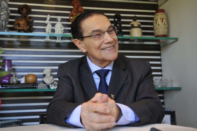 Divaldo Franco lutava contra um câncer de bexiga e vinha recebendo cuidados médicos em casa - (crédito: Minervino Junior/CB/D.A Press) Divaldo Franco lutava contra um câncer de bexiga e vinha recebendo cuidados médicos em casa - (crédito: Minervino Junior/CB/D.A Press)