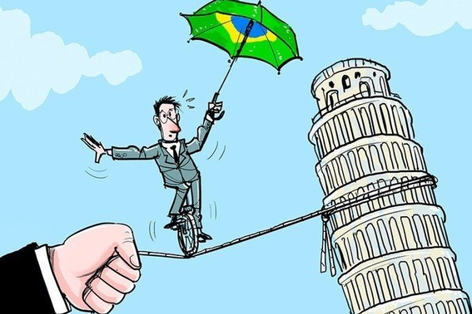 Charge por @Izanio_charges - (crédito: Reprodução) Charge por @Izanio_charges - (crédito: Reprodução)