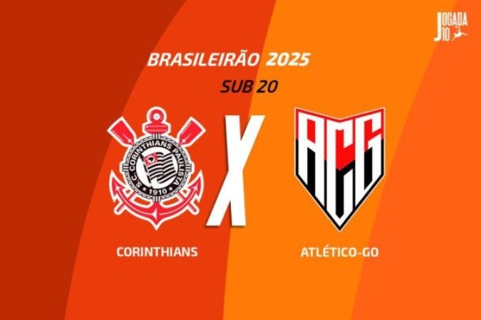 Corinthians e Atlético Goianiense precisam da vitória para seguir sonhando no Brasileiro Sub-20 - (crédito: Foto: Arte/Jogada10) Corinthians e Atlético Goianiense precisam da vitória para seguir sonhando no Brasileiro Sub-20 - (crédito: Foto: Arte/Jogada10)