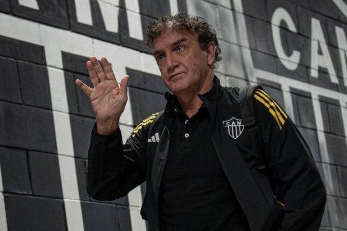 CUCA: Viu o time fazer um primeiro tempo ruim, já o segundo começou com falha individual de Lyanco, no entanto, suas mexidas foram importantes para a mudança do Galo e de quebra sair vitorioso no retorno para a Arena MRV. NOTA: 7,0. Foto: Pedro de Souza/Atlético