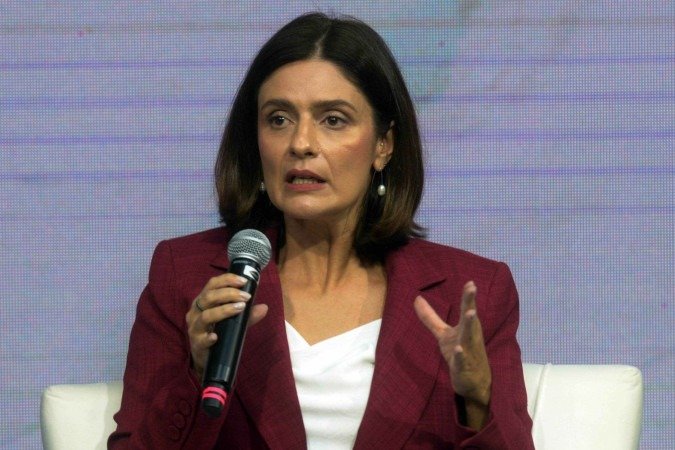 Larissa Rodrigues participou, nesta terça-feira (13/5), do evento CB Talks: Os desafios da agenda de minerais estratégicos para o Brasil - (crédito: Ed Alves/CB/D.A Press) Larissa Rodrigues participou, nesta terça-feira (13/5), do evento CB Talks: Os desafios da agenda de minerais estratégicos para o Brasil - (crédito: Ed Alves/CB/D.A Press)