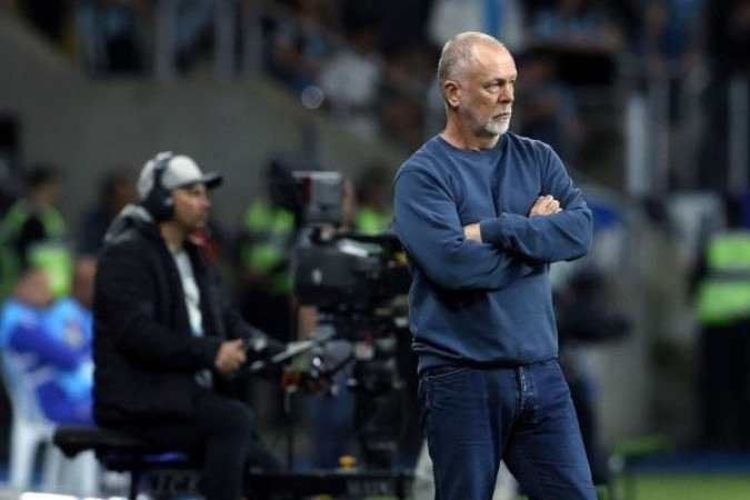 Mano Menezes, técnico do Grêmio - (crédito: Foto: Divulgação/Conmebol) Mano Menezes, técnico do Grêmio - (crédito: Foto: Divulgação/Conmebol)