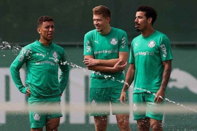 Bruno Fuchs quer Palmeiras focado na Libertadores mesmo já classificado - (crédito: Foto: Cesar Greco/Palmeiras) Bruno Fuchs quer Palmeiras focado na Libertadores mesmo já classificado - (crédito: Foto: Cesar Greco/Palmeiras)