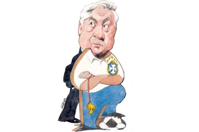 Carlo Ancelotti aceitou comandar o Brasil na tentativa de curar traumas causados pela Copa. - (crédito: Kleber Sales) Carlo Ancelotti aceitou comandar o Brasil na tentativa de curar traumas causados pela Copa. - (crédito: Kleber Sales)
