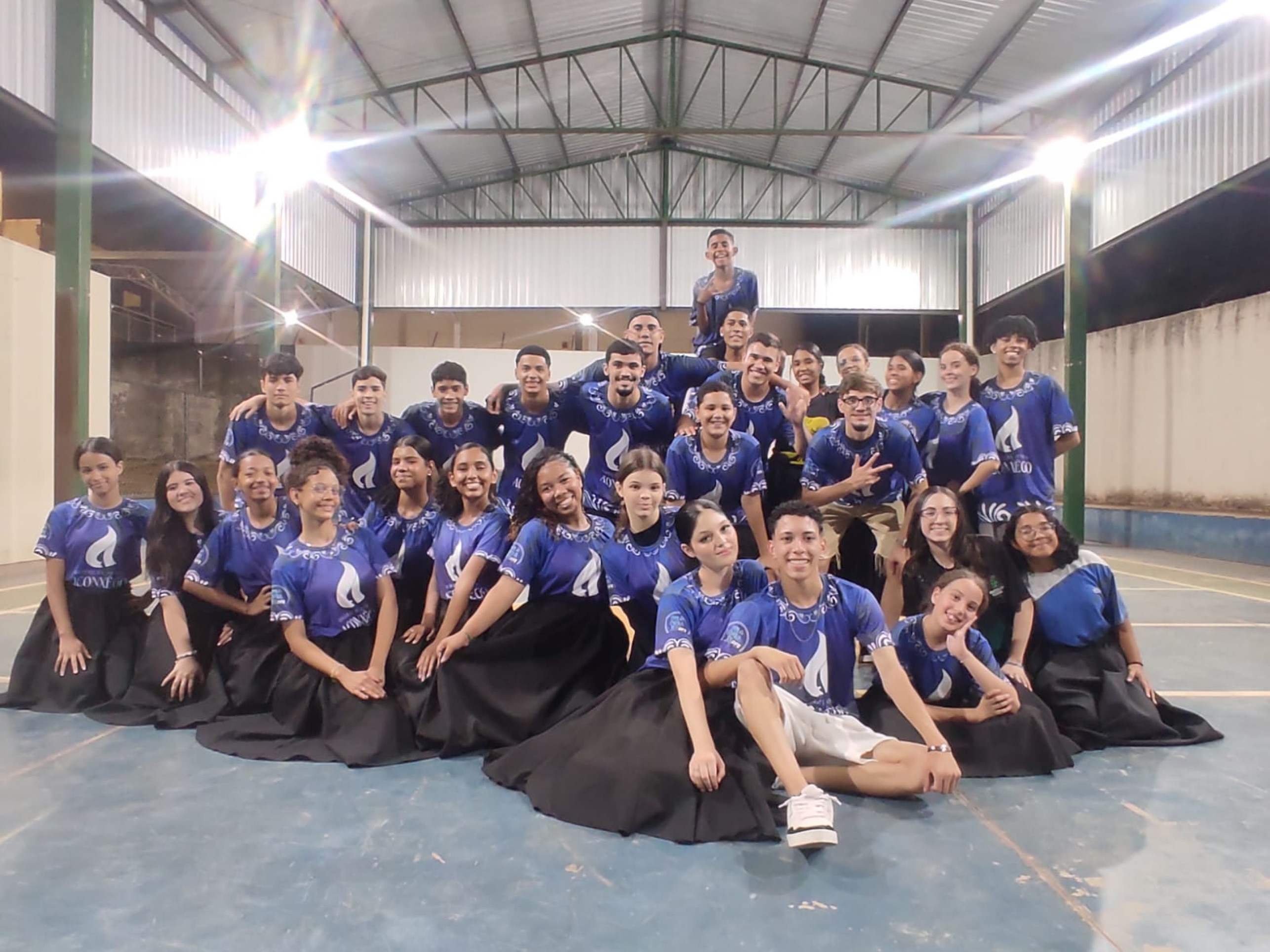 A quadrilha Aconxêgo é a única composta por crianças no fequajudfe