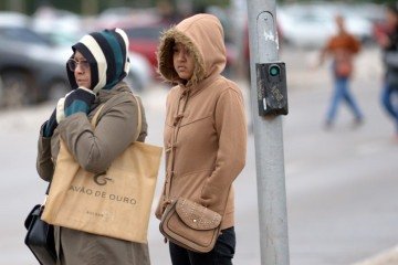 Temperatura registrada chegou perto dos 10ºC -  (crédito:  Ed Alves CB/DA Press)