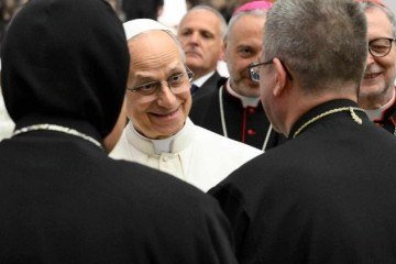 'Da minha parte, farei todo o esforço necessário para que a paz prevaleça', disse o papa Leão XIV -  (crédito: Divulgação/Vaticano)