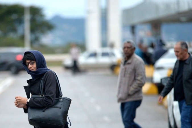 A temperatura mínima foi de 16°C, registrada na região de Águas Emendadas - (crédito: Ed Alves CB/DA Press) A temperatura mínima foi de 16°C, registrada na região de Águas Emendadas - (crédito: Ed Alves CB/DA Press)