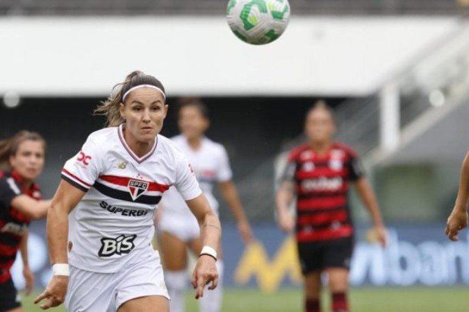 Crivelari mira mais títulos com o São Paulo em 2025 - (crédito: Foto: Miguel Schincariol/Saopaulofc.net) Crivelari mira mais títulos com o São Paulo em 2025 - (crédito: Foto: Miguel Schincariol/Saopaulofc.net)