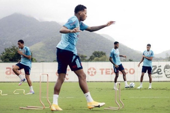 Plata só deve voltar a jogar pelo Flamengo no Mundial de Clubes - (crédito: Foto: Adriano Fontes/Flamengo) Plata só deve voltar a jogar pelo Flamengo no Mundial de Clubes - (crédito: Foto: Adriano Fontes/Flamengo)