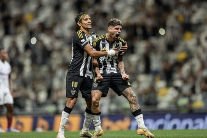 Atlético vira para cima do Fluminense e torcida vai da vaia aos aplausos - (crédito: Foto: Pedro Souza / Atletico MG) Atlético vira para cima do Fluminense e torcida vai da vaia aos aplausos - (crédito: Foto: Pedro Souza / Atletico MG)