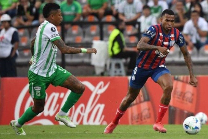 Atlético Nacional e Bahia duelaram pela quarta rodada da Copa Libertadores 2025 - (crédito: Foto: Divulgação / Conmebol) Atlético Nacional e Bahia duelaram pela quarta rodada da Copa Libertadores 2025 - (crédito: Foto: Divulgação / Conmebol)