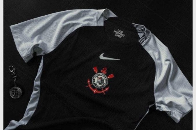 Corinthians divulga imagens do seu novo uniforme 2 - (crédito: Foto: Reprodução) Corinthians divulga imagens do seu novo uniforme 2 - (crédito: Foto: Reprodução)