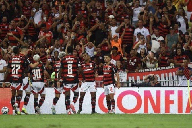 Flamengo tem bons resultados quando marca logo no início do jogo - (crédito: Foto: Gilvan de Souza/Flamengo) Flamengo tem bons resultados quando marca logo no início do jogo - (crédito: Foto: Gilvan de Souza/Flamengo)