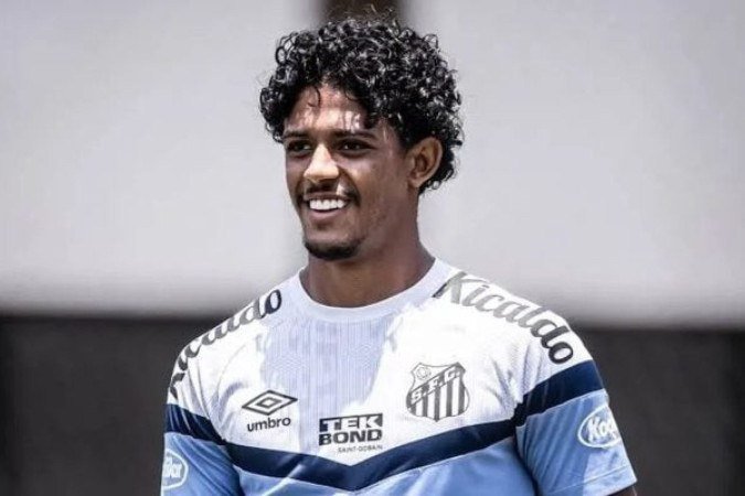 Andrey terá contrato renovado com o Peixe - (crédito: Foto: Raul Baretta/ Santos FC.) Andrey terá contrato renovado com o Peixe - (crédito: Foto: Raul Baretta/ Santos FC.)