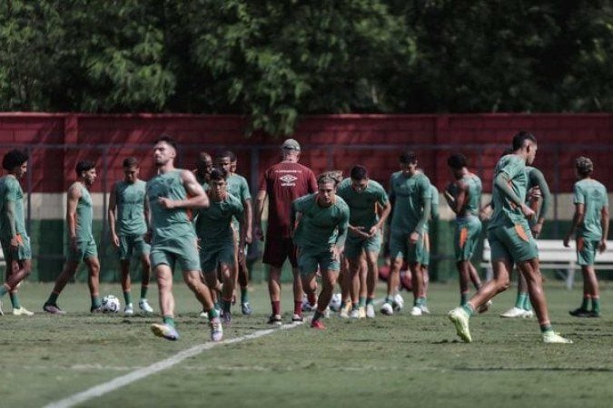 Fluminense, de Renato Gaúcho, se prepara para momento decisivo na Sul-Americana - (crédito: - Foto: Lucas Merçon/Fluminense) Fluminense, de Renato Gaúcho, se prepara para momento decisivo na Sul-Americana - (crédito: - Foto: Lucas Merçon/Fluminense)