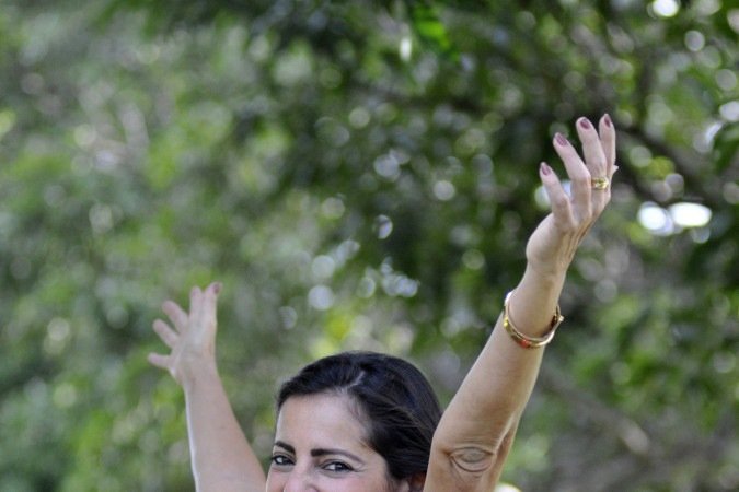  13/05/2025. Crédito: Minervino Júnior/CB/D.A Press. Brasil.  Brasilia - DF. Tratamento humanizado do câncer Joana Jeker (rosa).