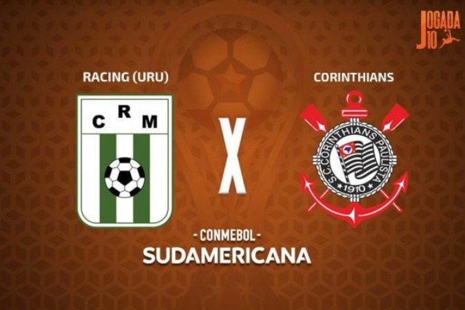 Corinthians joga a vida na Sul-Americana contra o já eliminado Racing-URU - (crédito: Foto: Arte/Jogada10) Corinthians joga a vida na Sul-Americana contra o já eliminado Racing-URU - (crédito: Foto: Arte/Jogada10)