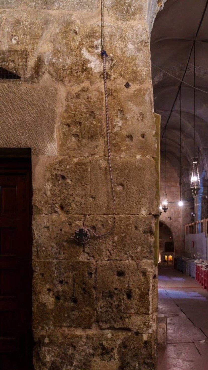 Escavações na Igreja do Santo Sepulcro, em Jerusalém, mostram local do túmulo de Cristo -  (crédito: Reprodução/Instagram )