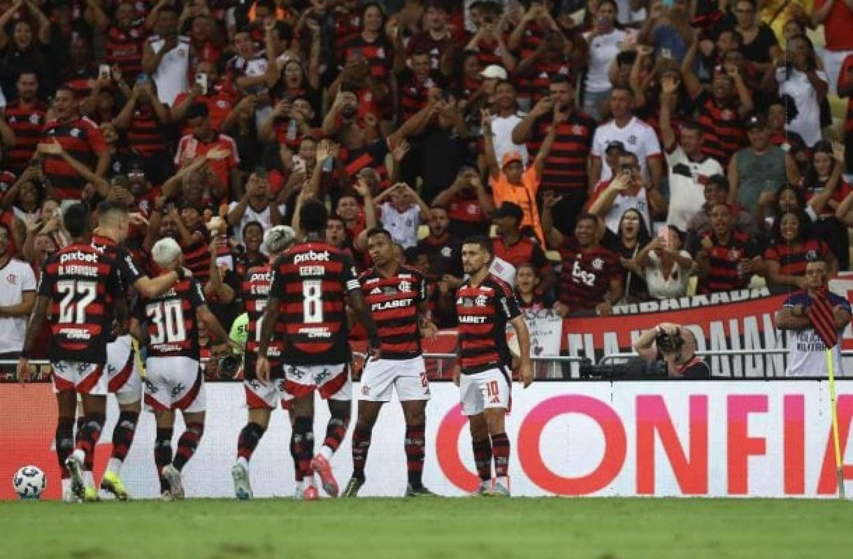 Flamengo tem bons resultados quando marca logo no início do jogo -  (crédito: Foto: Gilvan de Souza/Flamengo)