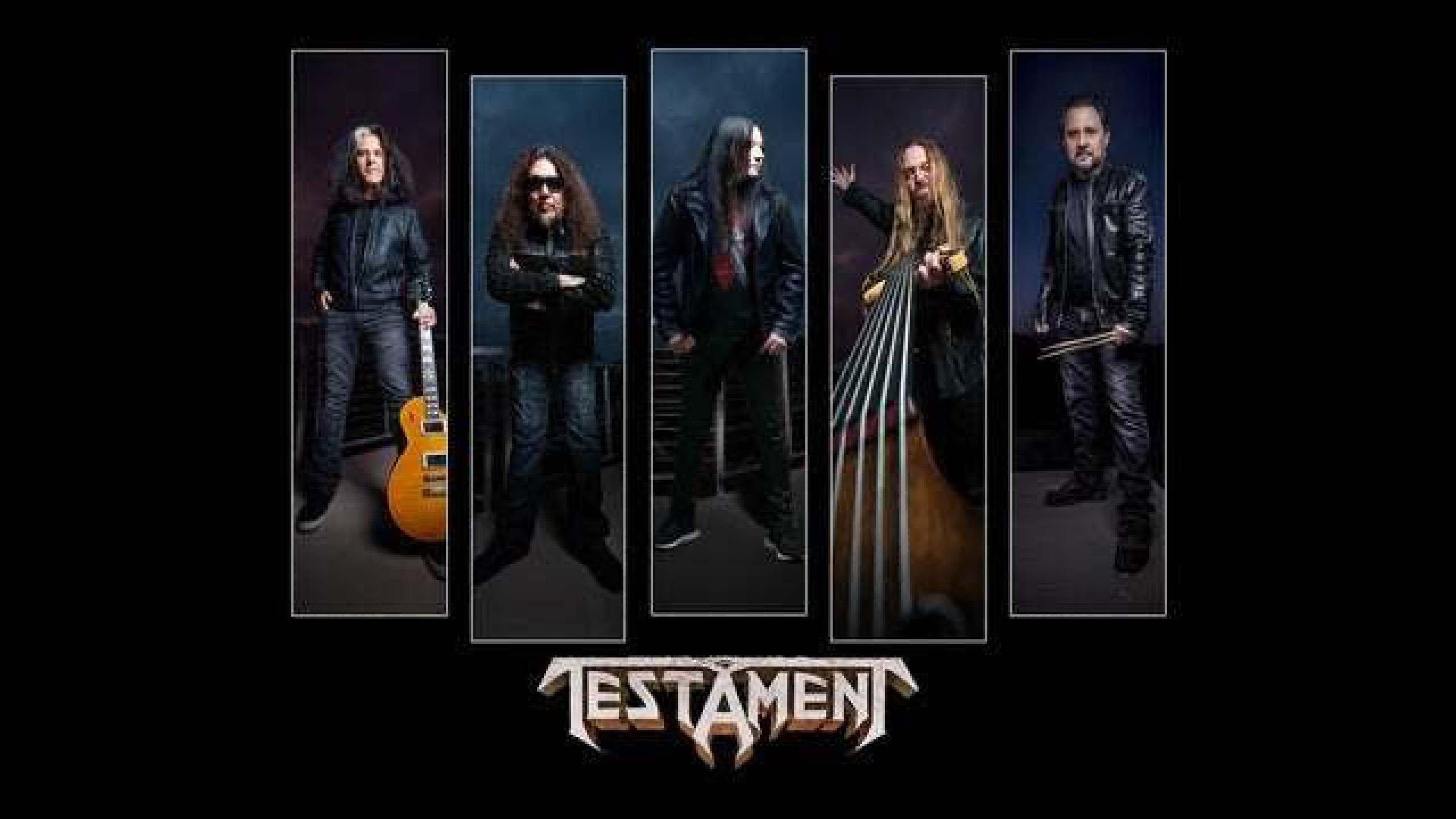 Banda de heavy metal Testament se apresenta em Brasília em agosto Banda de heavy metal Testament se apresenta em Brasília em agosto