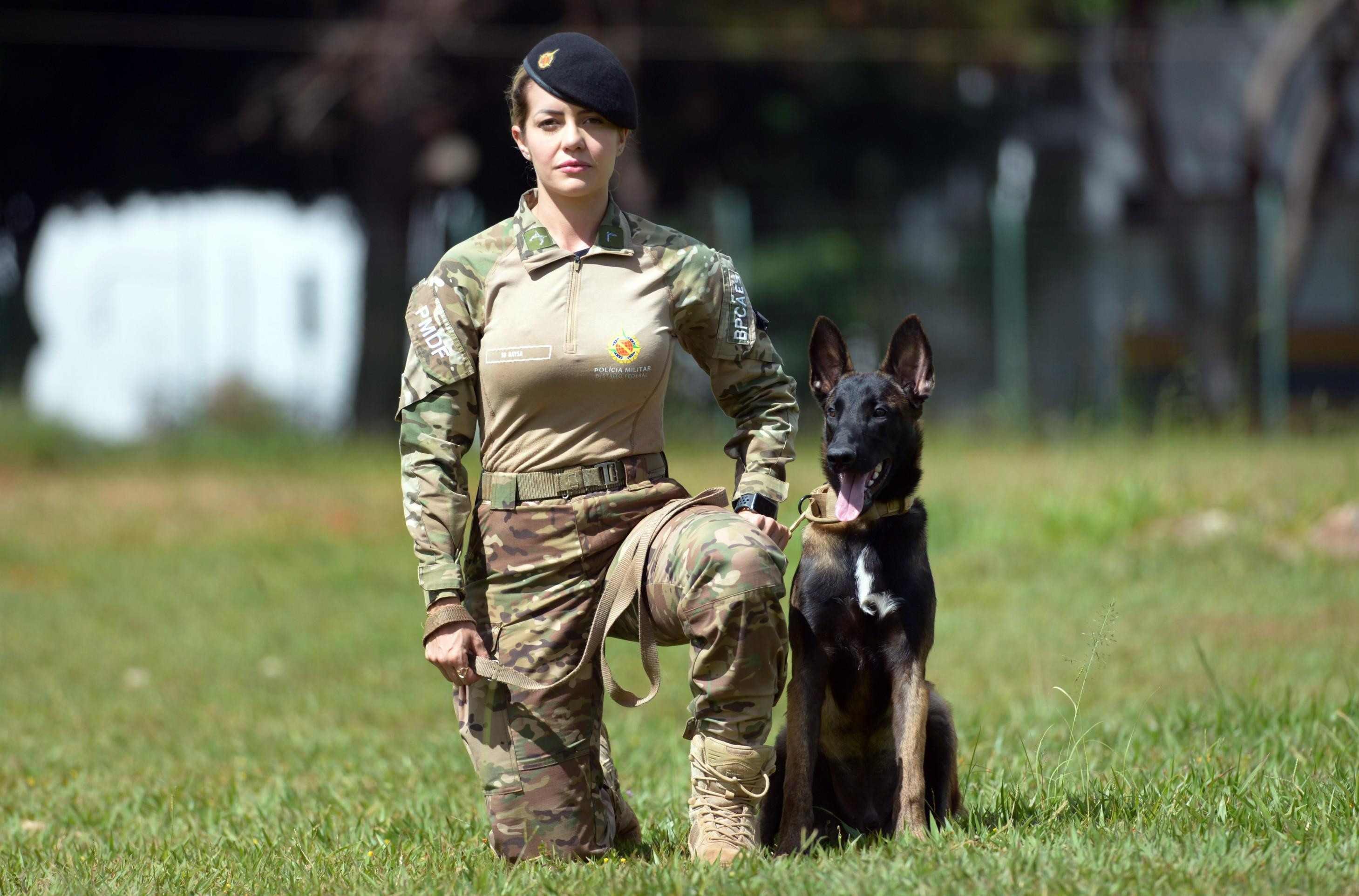 A soldado Raysa disse que é uma honra assumir a responsabilidade do Venom