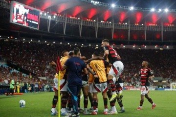 Flamengo venceu a LDU e segue vivo na Libertadores -  (crédito: - Foto: Gilvan de Souza/Flamengo)
