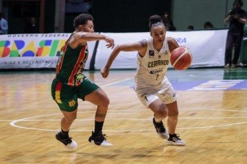 Cerrado venceu o líder Sampaio Corrêa e conquistou a terceira vitória seguida da LBF -  (crédito: Diller Abreu/Agência CEUB)