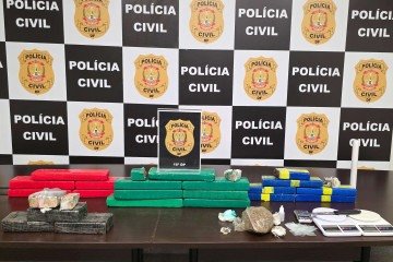 Drogas apreendidas -  (crédito: PCDF/Divulgação)