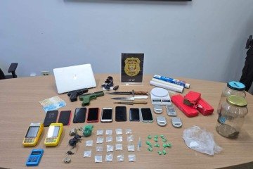 Tráfico de Drogas: seis pessoas são presas em operação em Samambaia
 -  (crédito: PCDF)