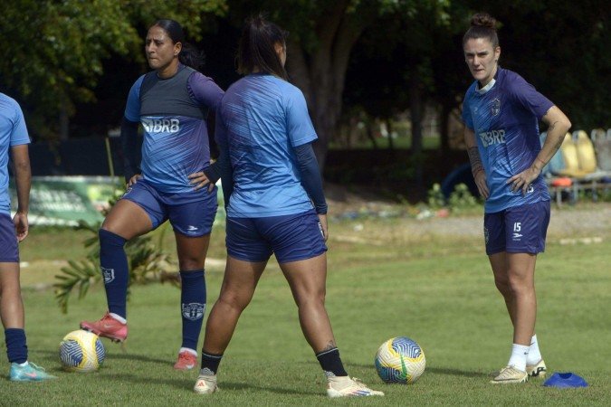 Catalina Primo tem agem pela seleção sub-20 da Argentina e vê no Real Brasília uma oportunidade de defender a versão principal do país dela - (crédito: Marcelo Ferreira/CB/D.A Press) Catalina Primo tem agem pela seleção sub-20 da Argentina e vê no Real Brasília uma oportunidade de defender a versão principal do país dela - (crédito: Marcelo Ferreira/CB/D.A Press)