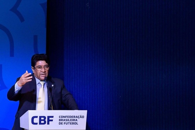 Ednaldo Rodrigues teve decisão desfavorável no TJ-RJ. Cartola está no Paraguai e participa de Congresso da Fifa -  (crédito: Staff Images/CBF)