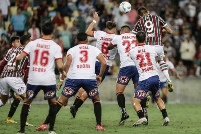 Fluminense tem tudo para garantir a primeira colocação do Grupo F da Sul-Americana - (crédito: - Foto: Lucas Merçon/Fluminense) Fluminense tem tudo para garantir a primeira colocação do Grupo F da Sul-Americana - (crédito: - Foto: Lucas Merçon/Fluminense)